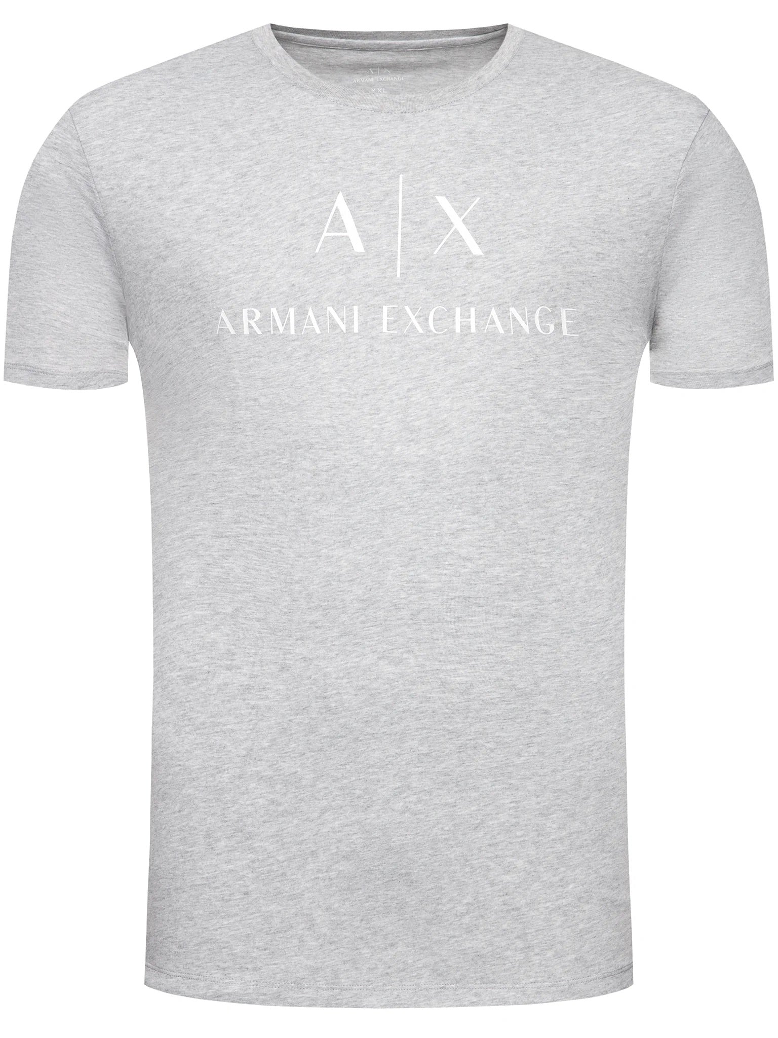 Armani Exchange Grey Slim Fit T-Shirt for Men | Casual & Stylish Cotton Tee | Perfect for Everyday Wear, Date Nights & Outings