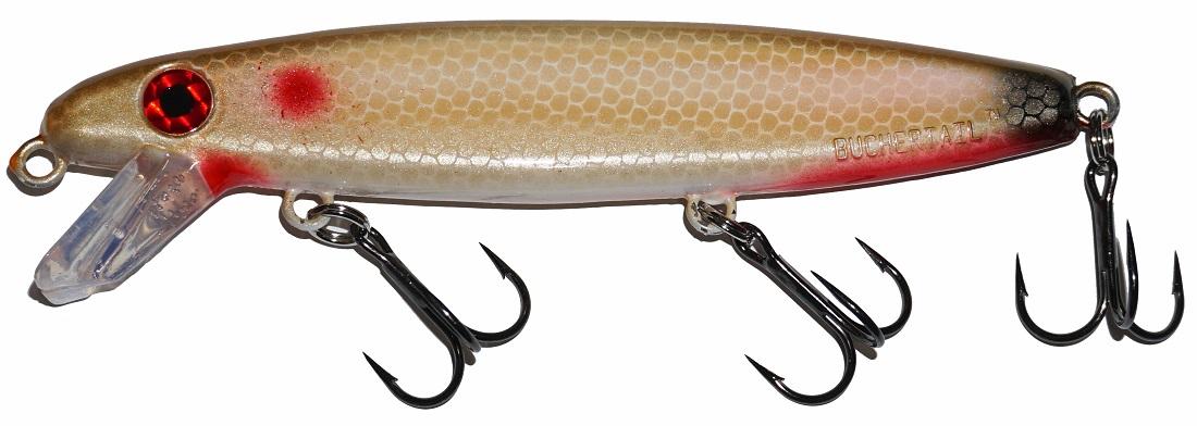 Bucher ShallowRaider 7 Crankbait Fishing Lure - Topwater Bass Fishing Bait for Freshwater & Saltwater - Perfect for Shallow Water Angling and Casting in Lakes, Rivers, and Ponds
