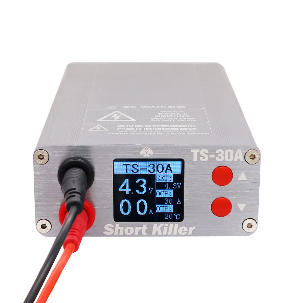 TS-30A Short Circuit Finder - Professional PCB Fault Detector for iPhone Repair | Short Circuit Burning Repair Kit | Ideal for Electronics Technicians & DIY Phone Repair