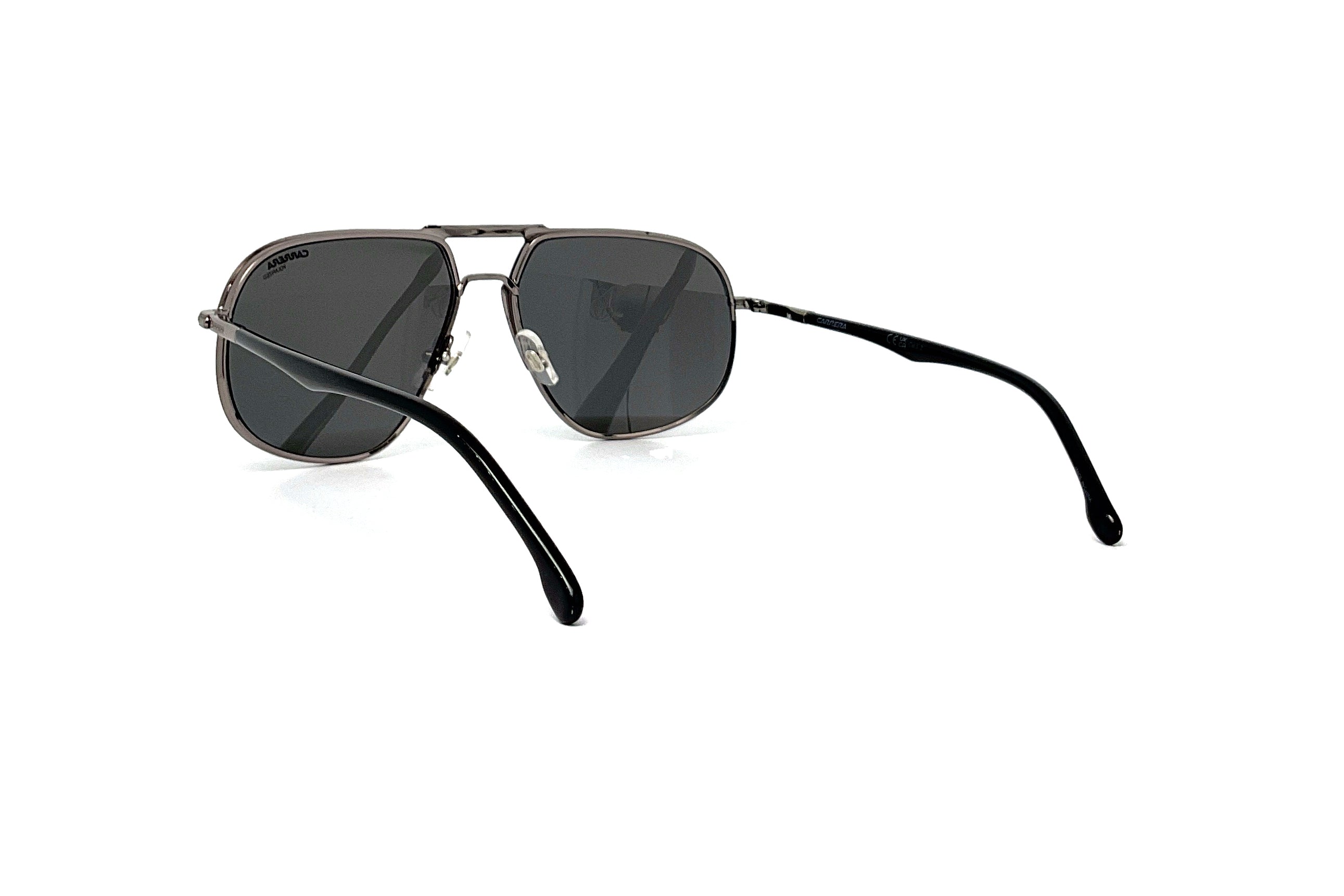 Carrera 318/S Sunglasses Matte Black Dark Ruthenium - Stylish UV Protection for Driving & Outdoor Activities