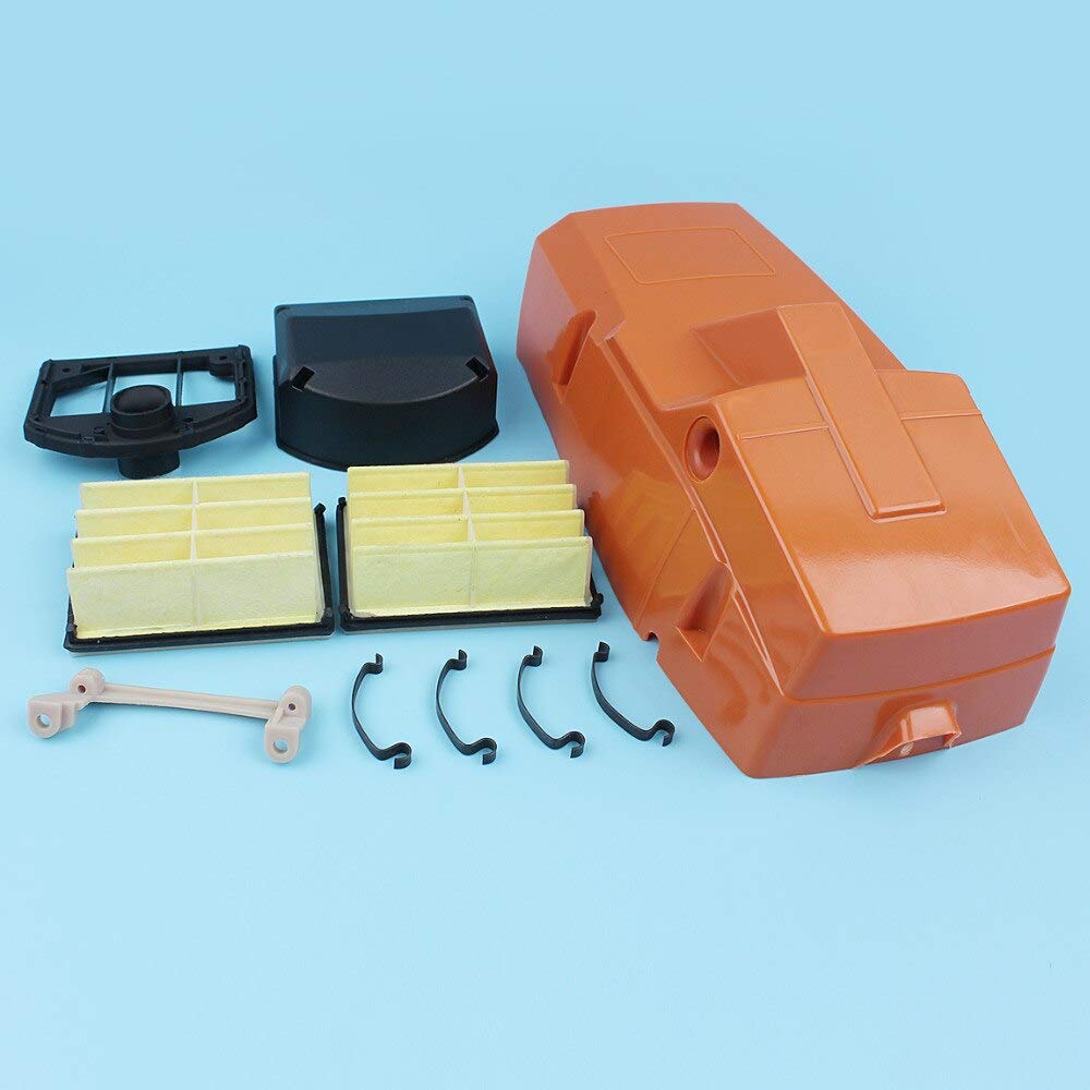 Husqvarna 268 272 272 XP Chainsaw Engine Cylinder Cover Air Filter Clip Bracket (Part #503406001) - Durable Replacement Tool for Forestry & Woodcutting
