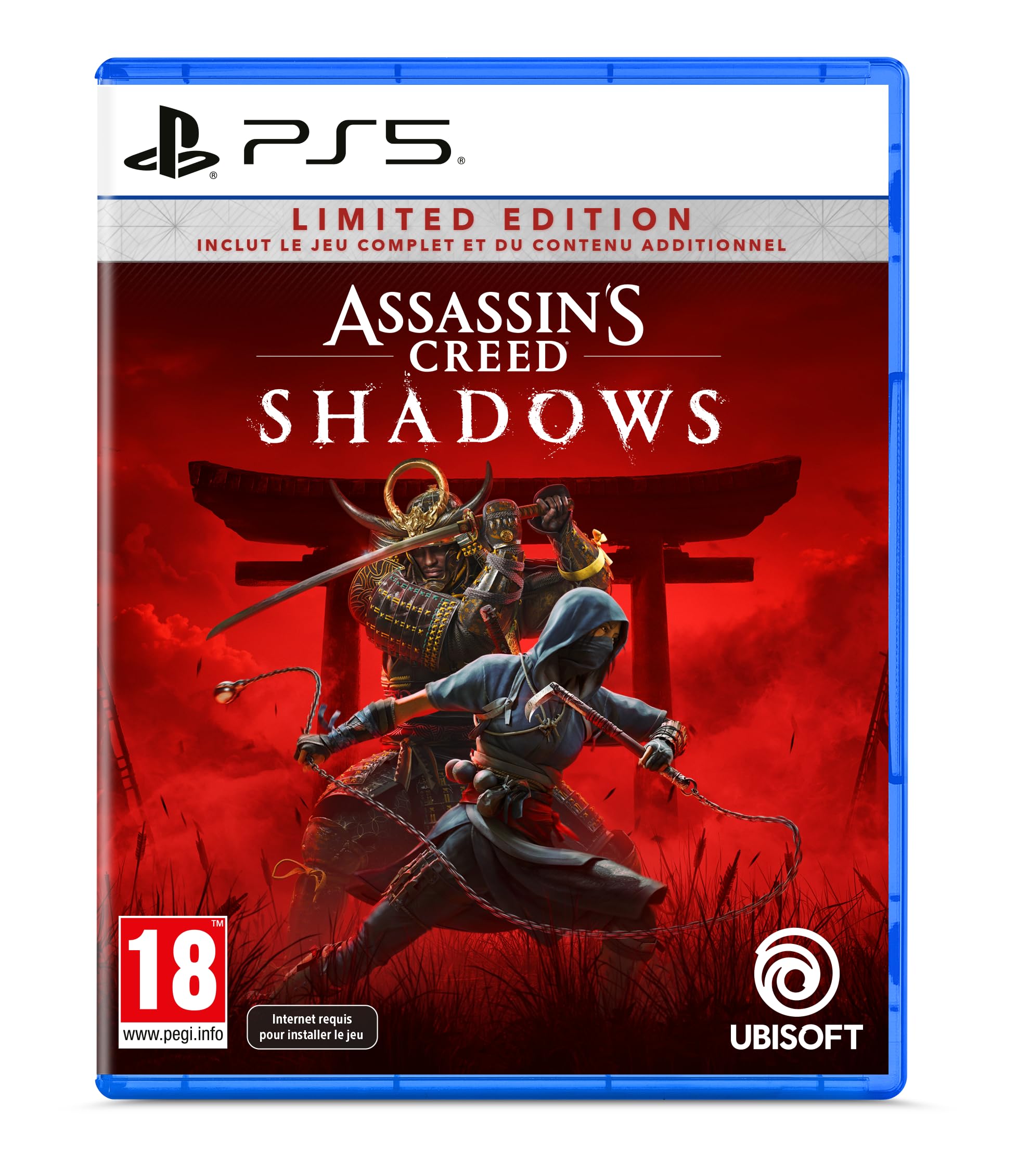 Assassin's Creed Shadows Limited Edition PS5 - Exclusive Collector's Edition for PlayStation 5 | Perfect for Gaming Enthusiasts & Collectors | Immersive Open-World Adventure Experience
