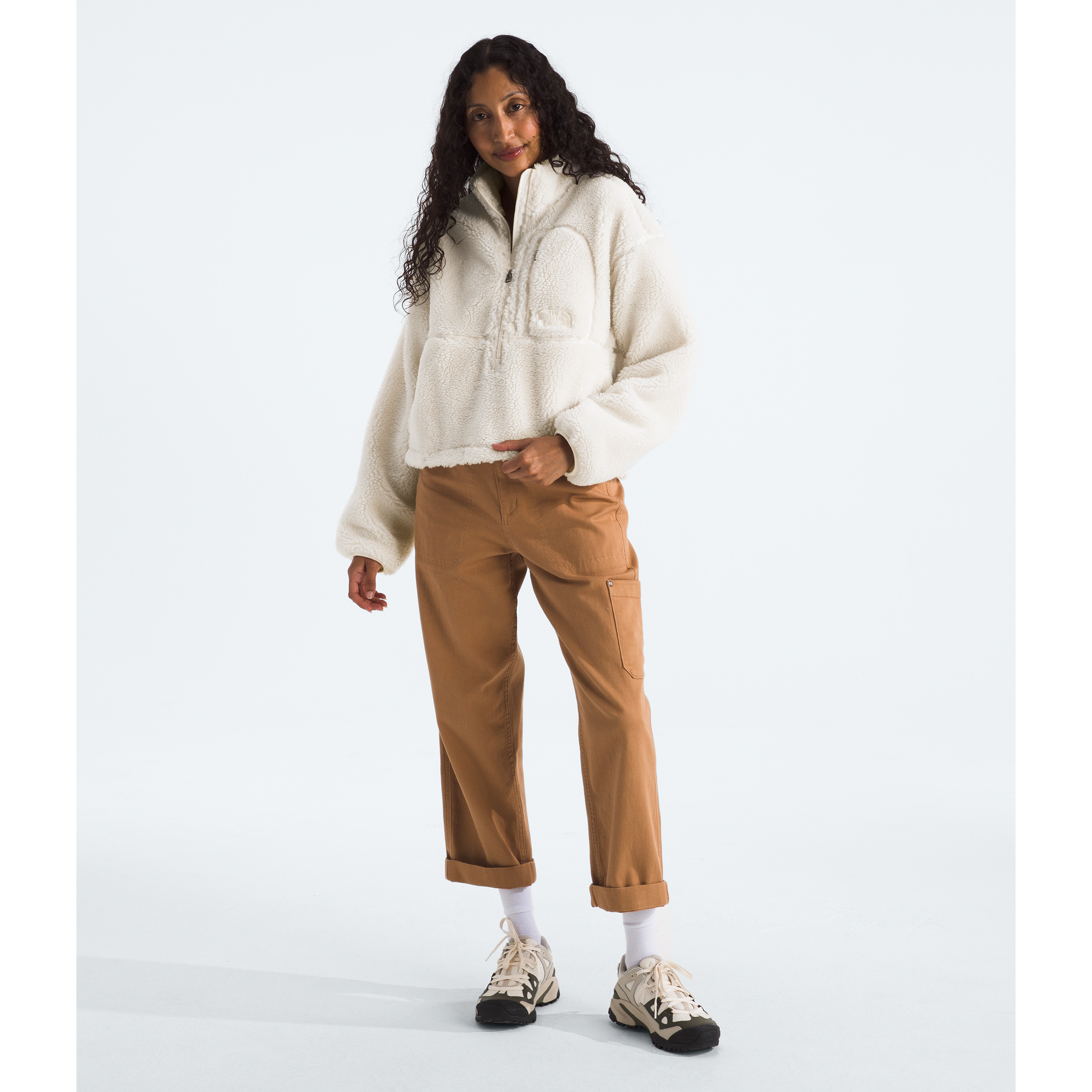 The North Face Women's Extreme Pile Pullover Fleece Jacket - Warm Winter Layering for Hiking, Camping & Outdoor Adventures