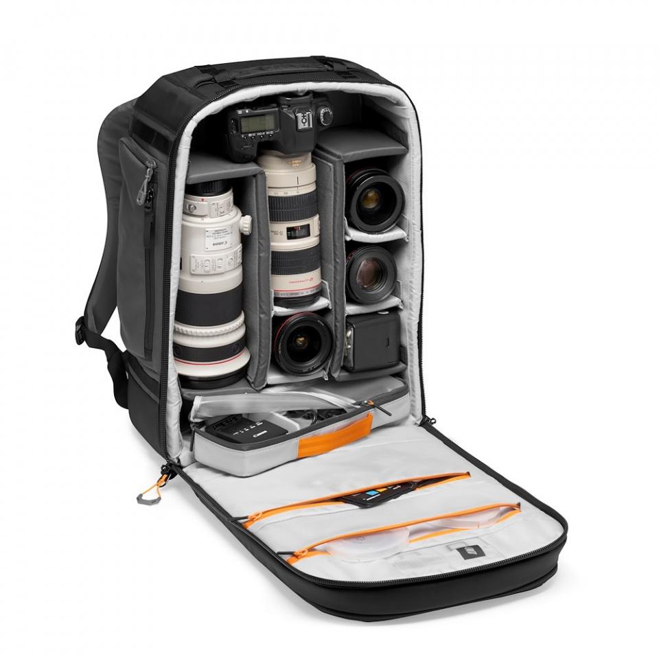 Lowepro Pro Trekker BP 450 AW II Camera Backpack - 32L Weatherproof DSLR Bag for Photographers - Perfect for Outdoor Photography & Travel Adventures (Black)