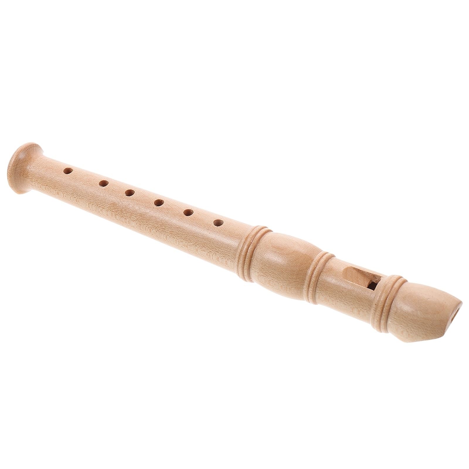 Wooden Recorder Saxophone for Music Students - Professional Wind Instrument for Beginners & Practice - Perfect for School Bands, Home Practice & Music Classes