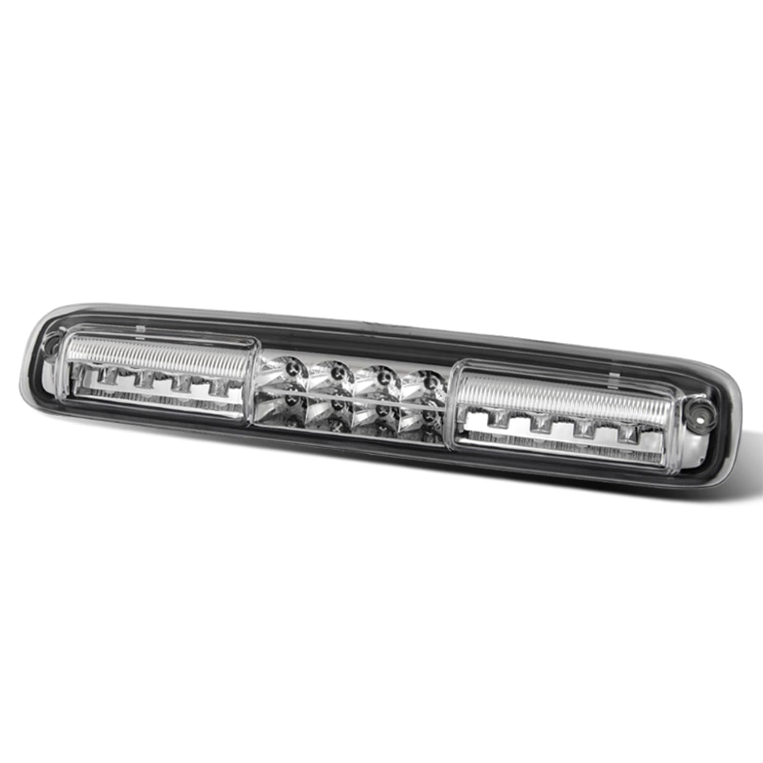 AKKON Smoked LED Tail Brake Lights + 3rd Cargo Lamp for 1999-2002 Chevy Silverado & 1999-2006 GMC Sierra 1500/2500 Pickup Trucks - Upgrade Your Truck's Style & Visibility for Night Driving & Off-Road Adventures