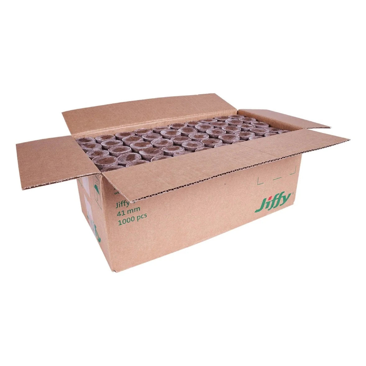 Jiffy Peat Pellets for Seed Starting - Organic Compressed Peat Moss Seed Starter Pellets - Ideal for Indoor Gardening, Greenhouses & Hydroponics