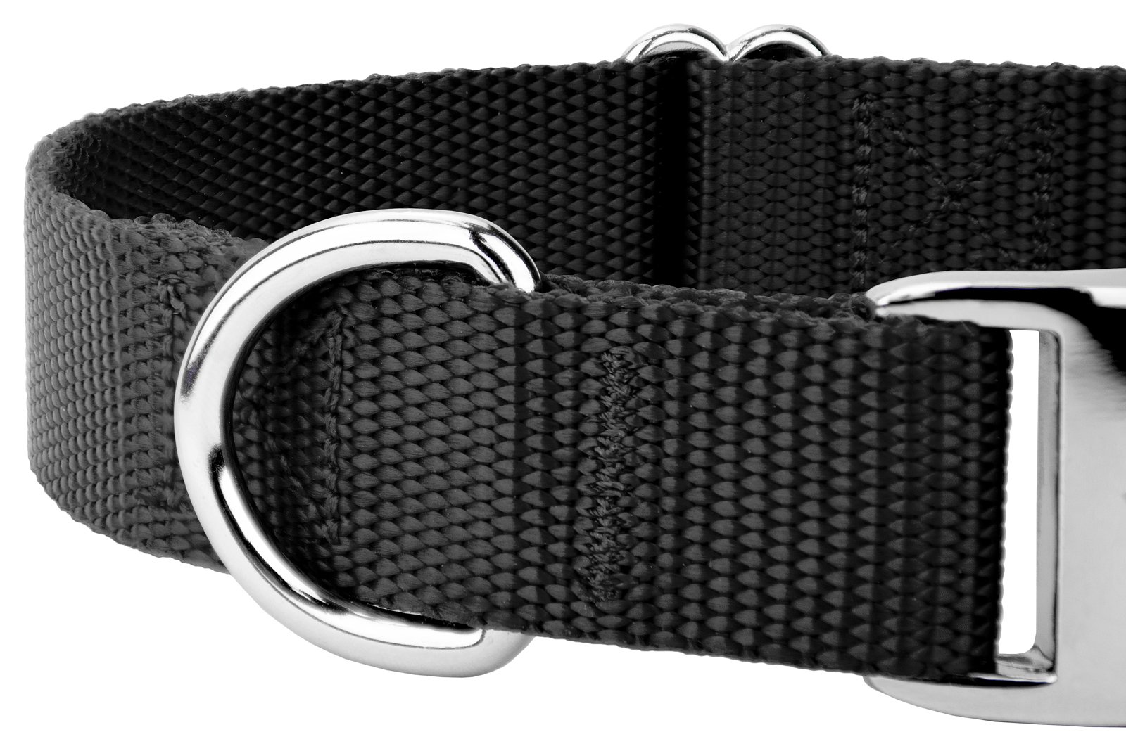 Premium Nylon Dog Collar and Leash Set for Small Medium Large Dogs - 30+ Vibrant Colors, Durable & Adjustable (3/4