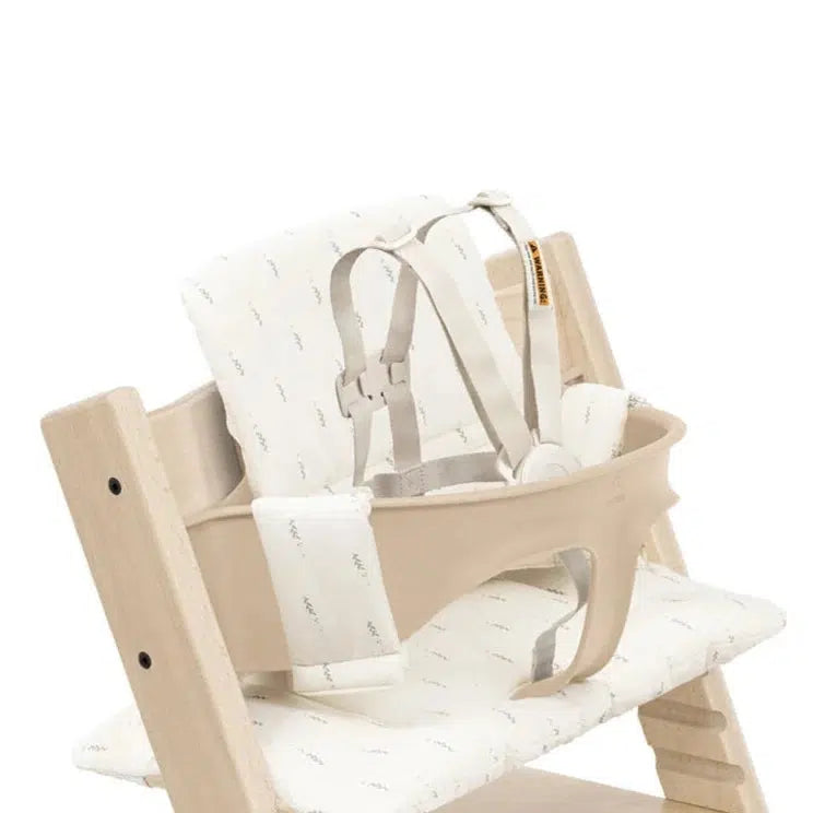 Stokke Tripp Trapp Classic High Chair Cushion - Wheat Cream | Ergonomic Baby Seat Pad for Tripp Trapp Chair | Perfect for Dining, Feeding & Playtime