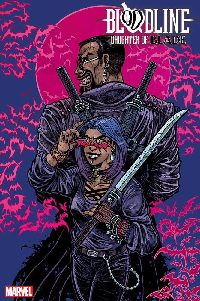 Bloodline Daughter of Blade #1 Wolf Variant Comic Book - Action-Packed Superhero Story for Collectors & Marvel Fans | Perfect for Gifts, Displays & Comic Conventions