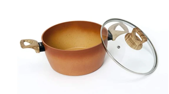 Premium Terracotta 6-Piece Cooking Set - Eco-Friendly Clay Cookware for Healthy Meals | Perfect for Stovetop, Oven & Outdoor Cooking | Includes Pot, Pan & Accessories