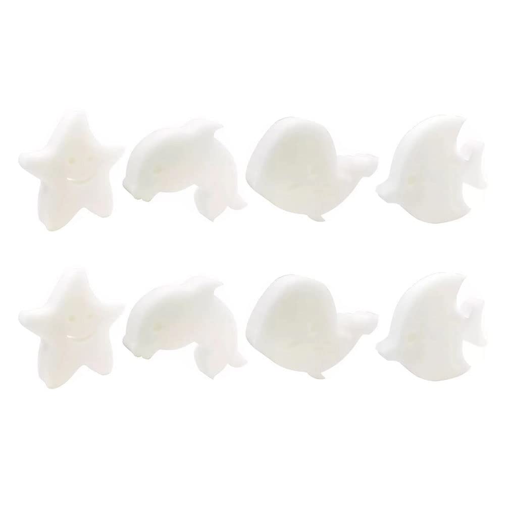 YARNOW 8-Piece Animal-Shaped Sponge Set - Oil Absorbing & Scum Filtering Sponges for Kitchen Sink, Fish Tank, and Bathroom Cleaning