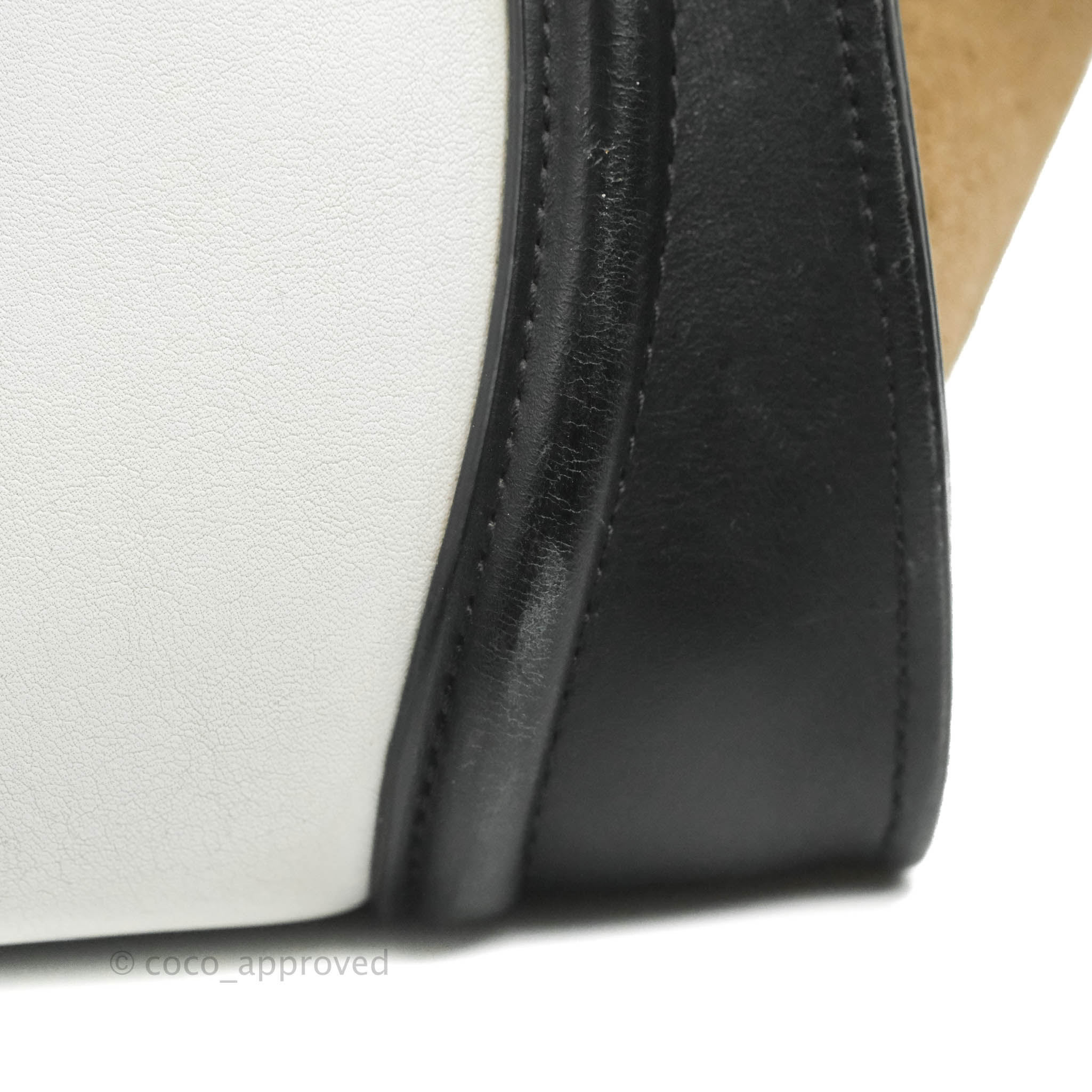 Celine Mini Luggage Bag in Black, White & Brown Calfskin Leather - Perfect for Travel, Work & Everyday Luxury Handbag