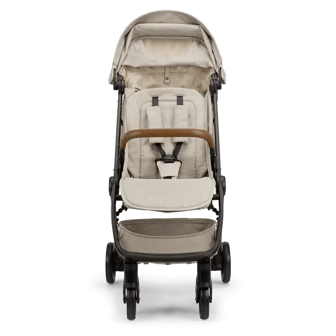 Nuna TRVL Lightweight Compact Stroller - Hazelwood | Foldable Travel Stroller for Airplanes, Cars & Everyday Use | Perfect for Parents On-The-Go