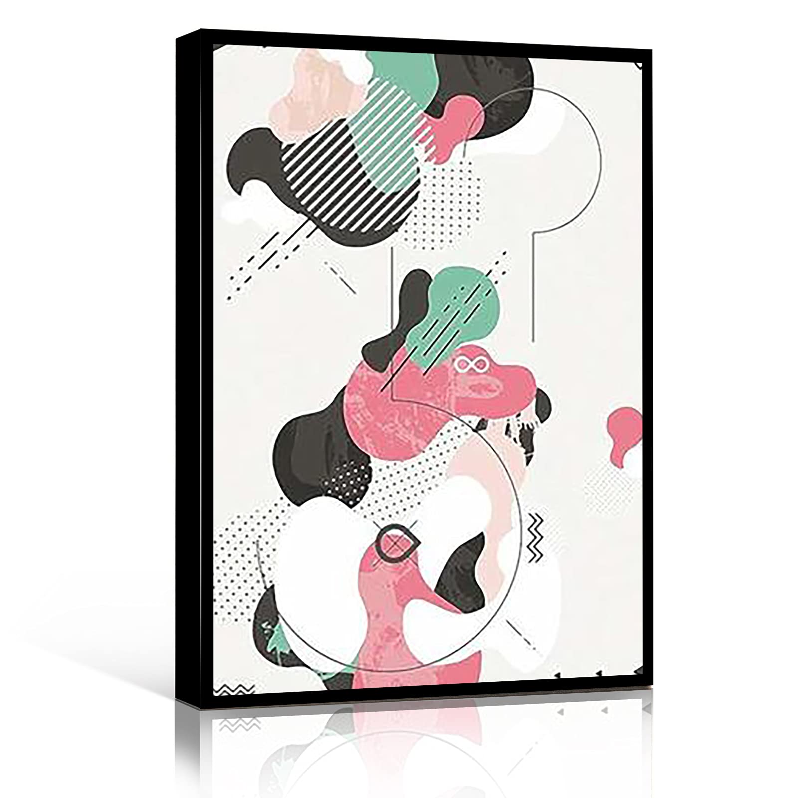 Boho Nordic Style Canvas Wall Art - 8