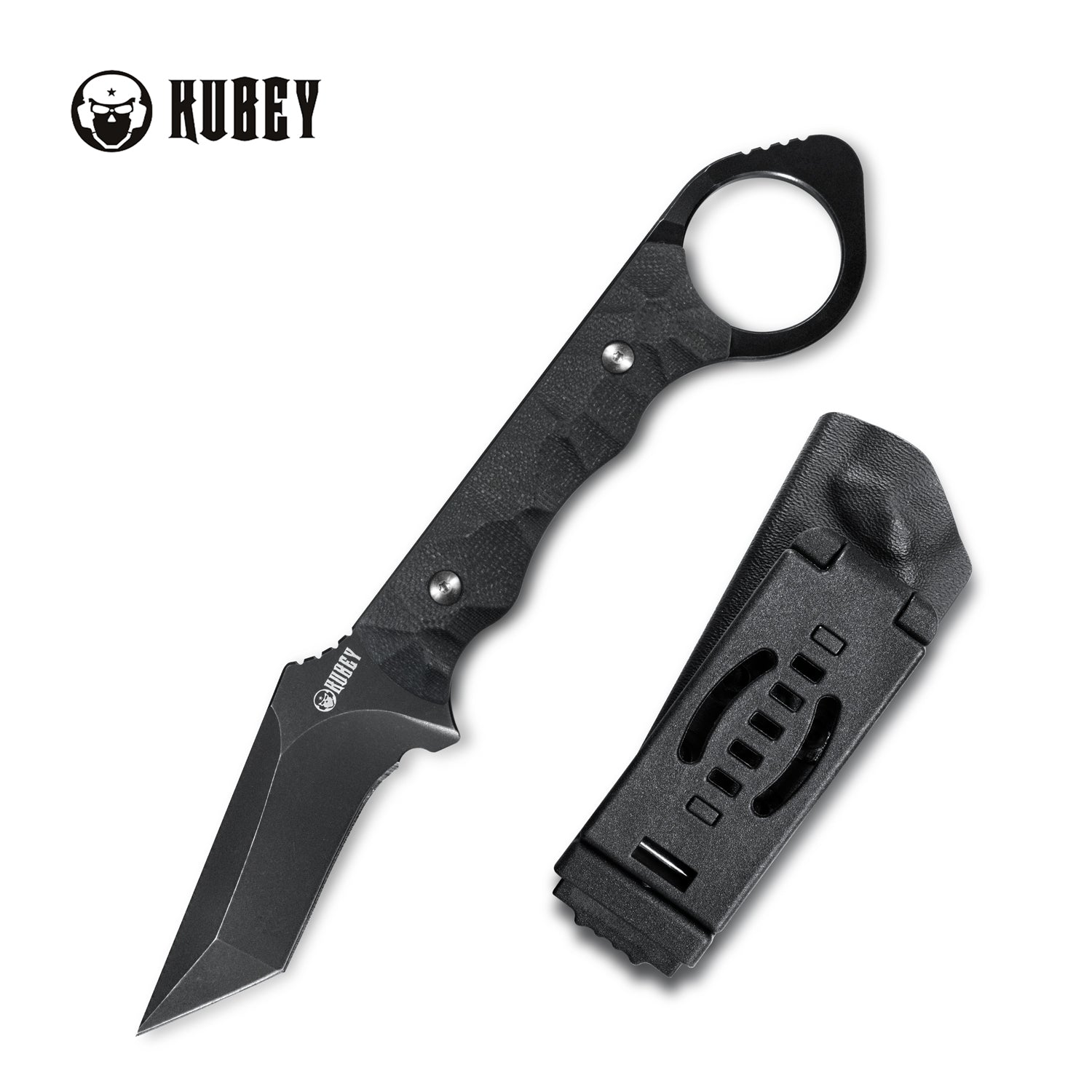 WOLF E CQC Fixed Blade Knife - 2.76