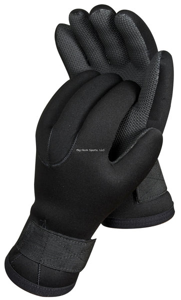 Celsius Dx/Neoprene Gloves Black Size M - Waterproof & Insulated for Fishing, Kayaking & Cold Weather Activities