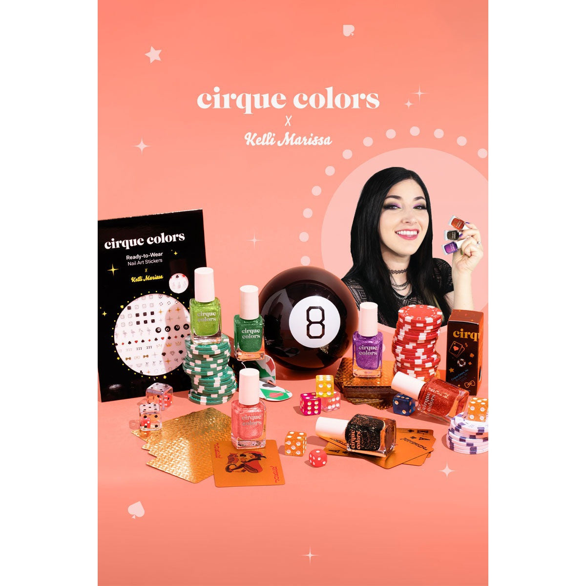 Cirque Colors Nail Polish - Kelli Marissa Collection | Vegan, Cruelty-Free Long Lasting Nail Lacquer for Manicures & Pedicures | Perfect for Special Occasions, Date Nights & Self-Care Days