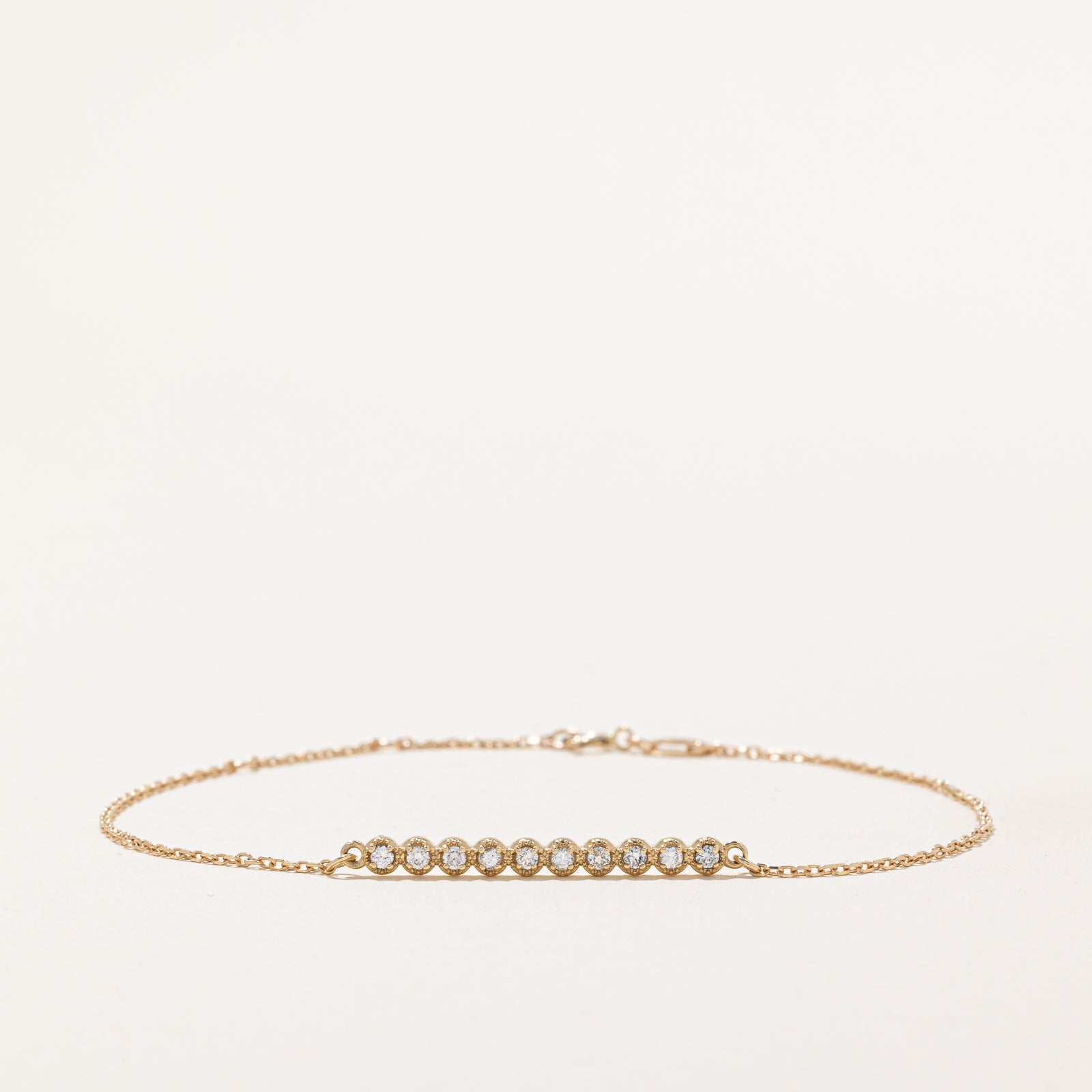 100 Ways Diamond Bracelet | 0.14ctw Total Weight | 7.5 Inches Adjustable Length | Elegant Gift for Women, Anniversary & Special Occasions