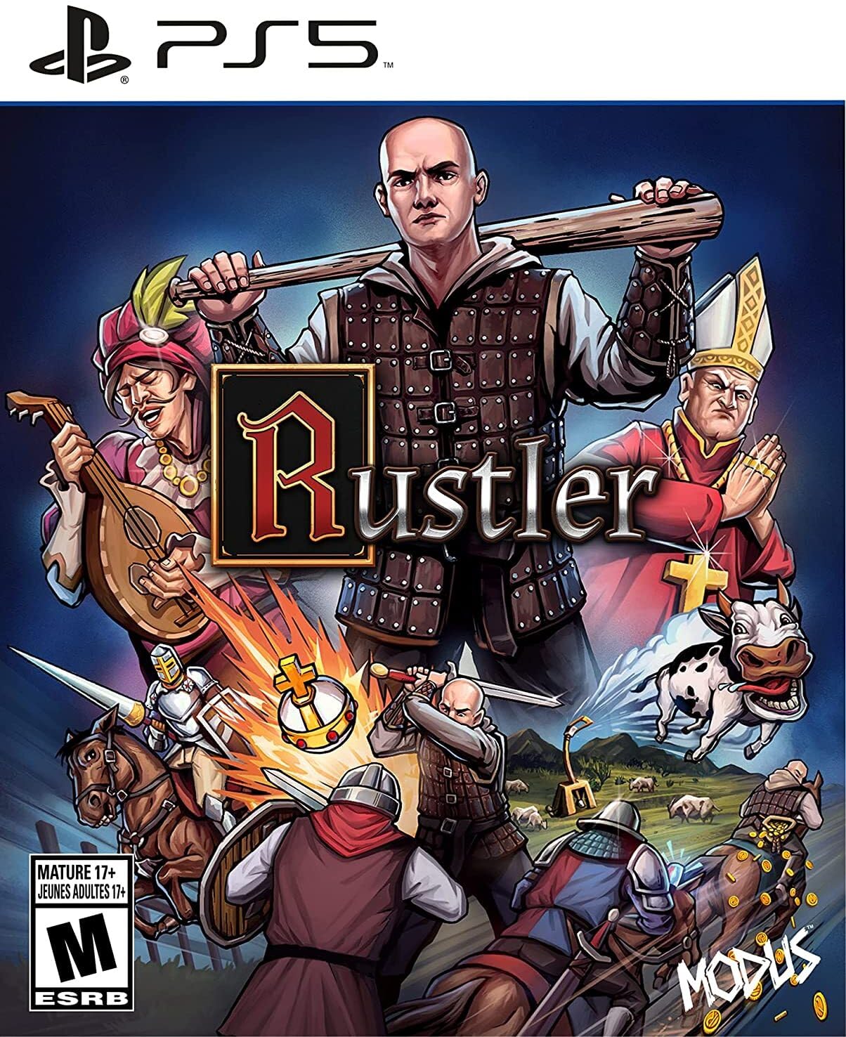 Rustler (Grand Theft Horse) - PlayStation 5 PS5 Game | Open-World Medieval Crime Adventure | Perfect for Fans of GTA-Style Gameplay & Historical Comedy