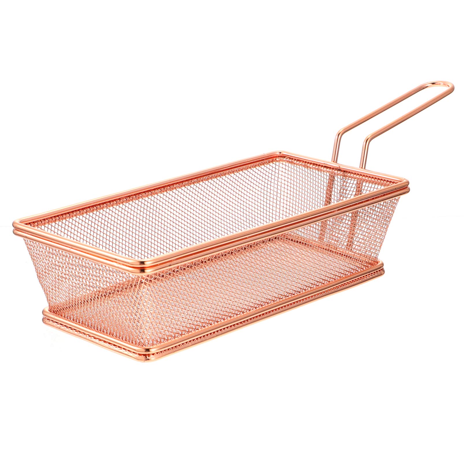 Stainless Steel Deep Fryer Basket - Kitchen Tool for Cooking & Food Presentation