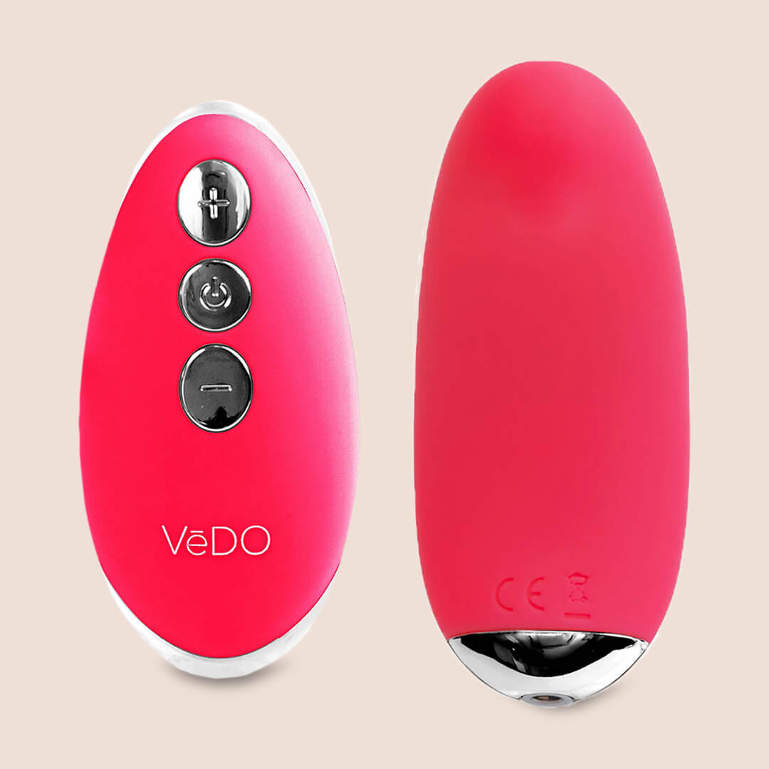 VeDO Niki Rechargeable Panty Vibrator - Hands-Free Wearable Vibrator for Discreet Pleasure, Couples Play & Solo Use