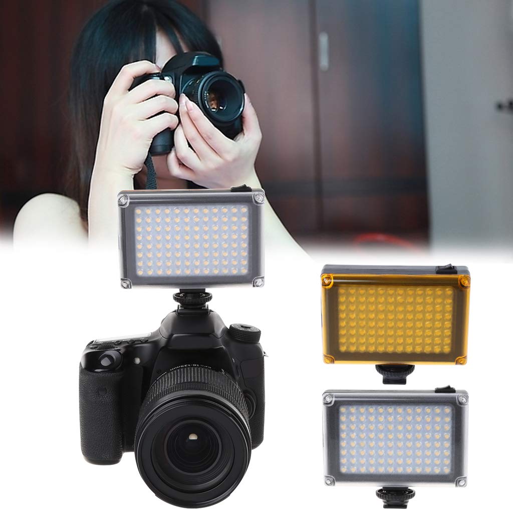 DVFT-96 LED Video Light Panel - Dimmable On-Camera Lighting for Photography, Studio Videos & Live Streaming - Perfect for YouTube, TikTok & Professional Content Creation