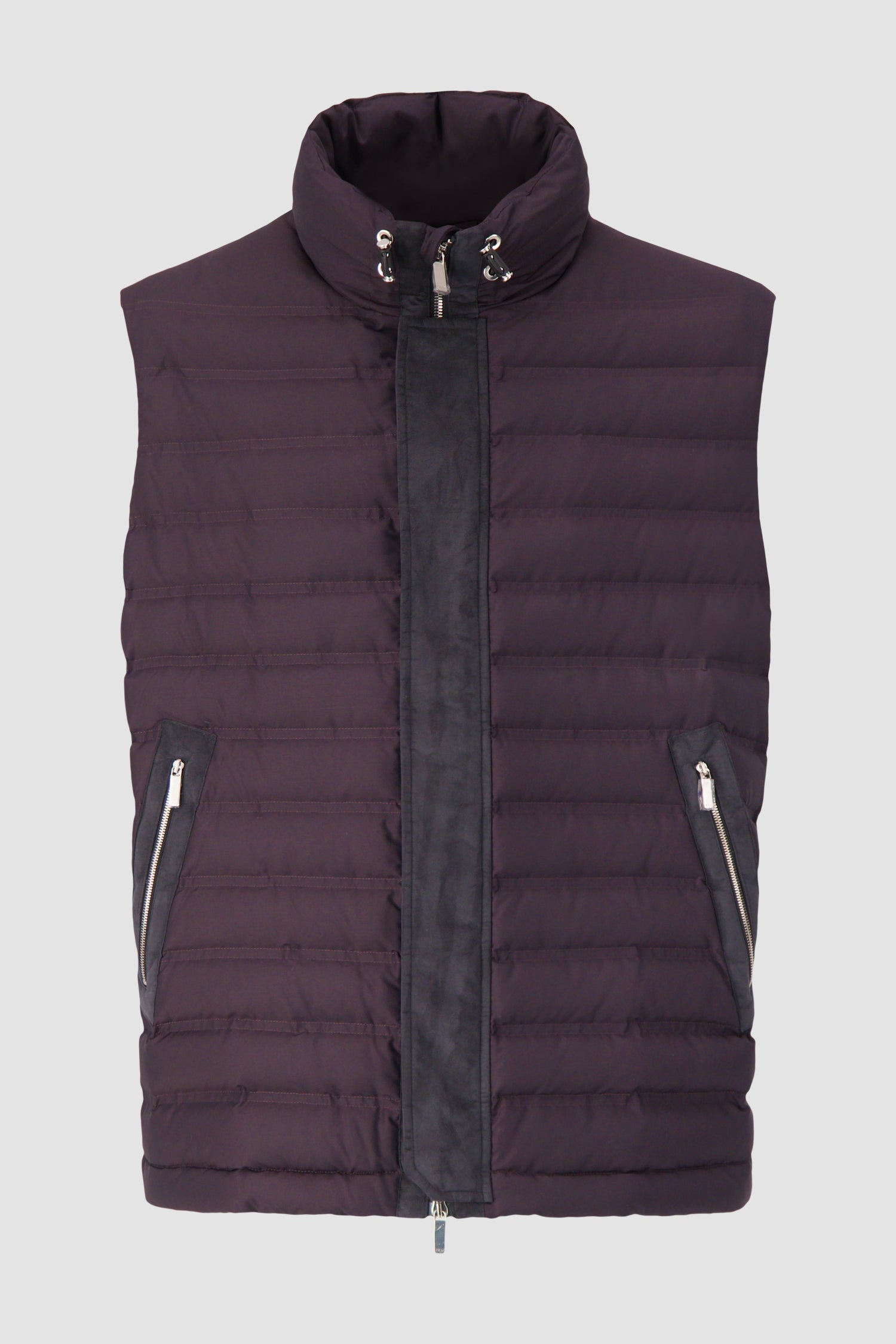 Zilli Purple Down Vest Jacket for Women - Lightweight Warm Puffer Vest for Outdoor Activities, Hiking & Winter Fashion