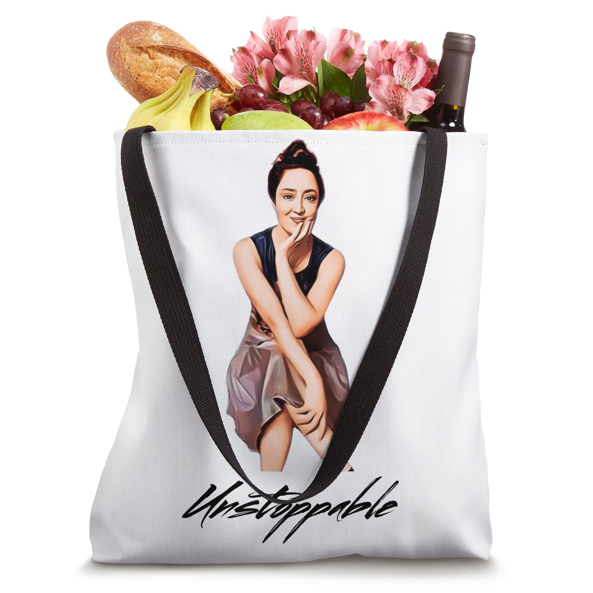 Boss Babe Tote Bag - Stylish & Durable Unstoppable Women's Work Bag for Office, Travel & Everyday Use | Premium Quality Tote Handbag for Professional Women