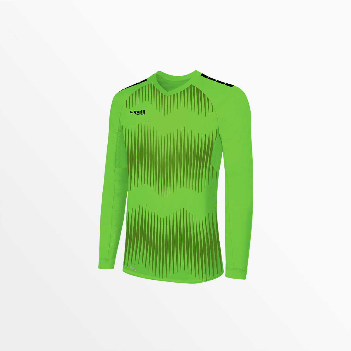 Women's Madison Static II Long Sleeve Goalkeeper Jersey with Padding - Professional Soccer Goalkeeper Shirt for Training & Matches