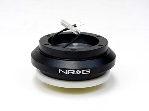 NRG Steering Wheel Short Hub Adapter - Black - Compatible with Porsche 997 (2005-2011 Models) | Perfect for Racing, Drifting & Track Day Upgrades