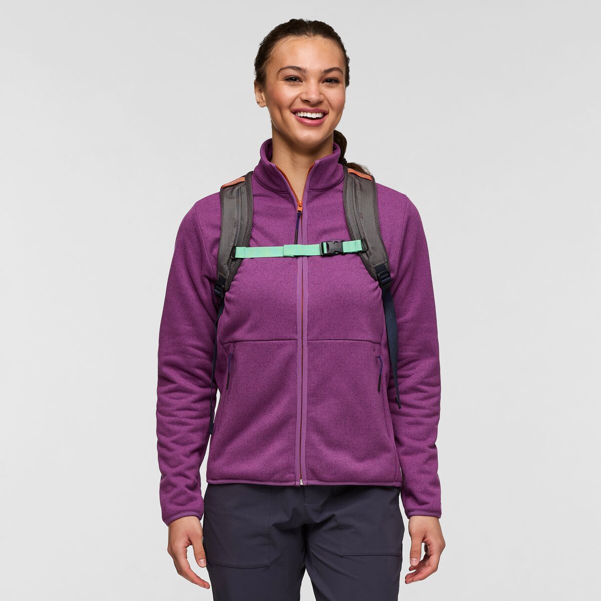 Cotopaxi Allpa Mini 20L Travel Backpack - Lightweight Carry-On Hiking Daypack for Women & Men, Water-Resistant Durable Design (Smoke/Cinder) - Perfect for Air Travel, Camping & Outdoor Adventures