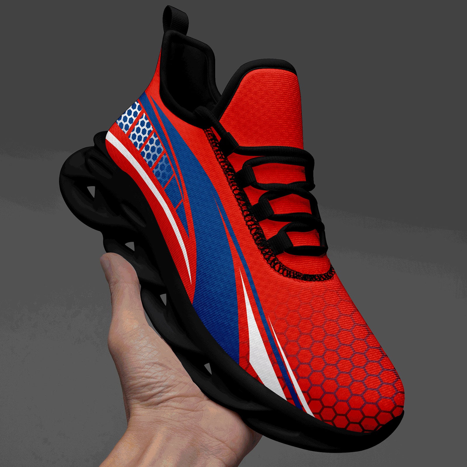 Custom Maxsoul Personalized Sneakers - Breathable Lightweight Running Shoes for Men & Women (Model FN003 E025022) - Perfect for Jogging, Gym Workouts & Casual Wear