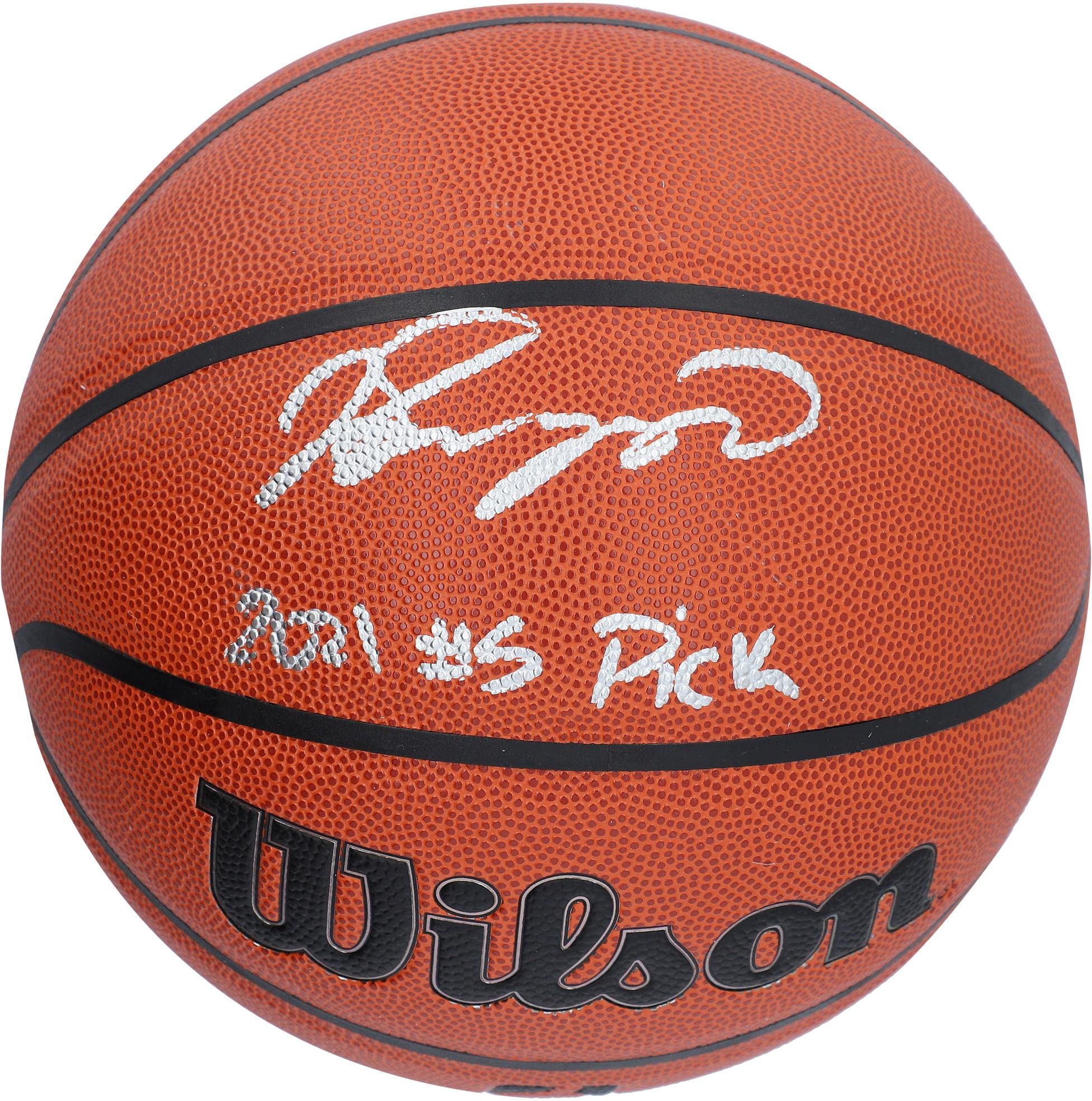 Jalen Suggs Orlando Magic Autographed Wilson Authentic Series Basketball - Official NBA Game Ball with 