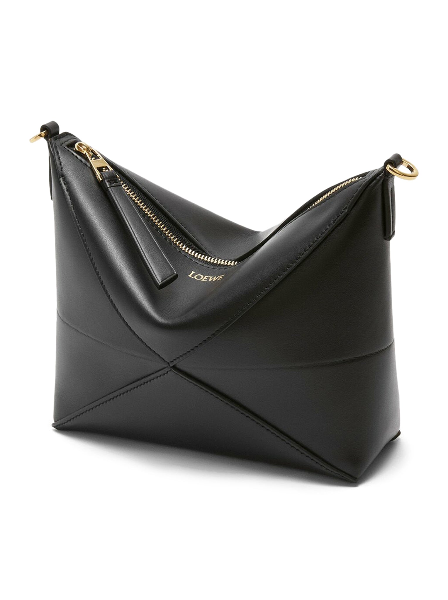Shiny Calfskin Puzzle Fold Clutch Bag for Women - Elegant Evening Party & Wedding Accessory