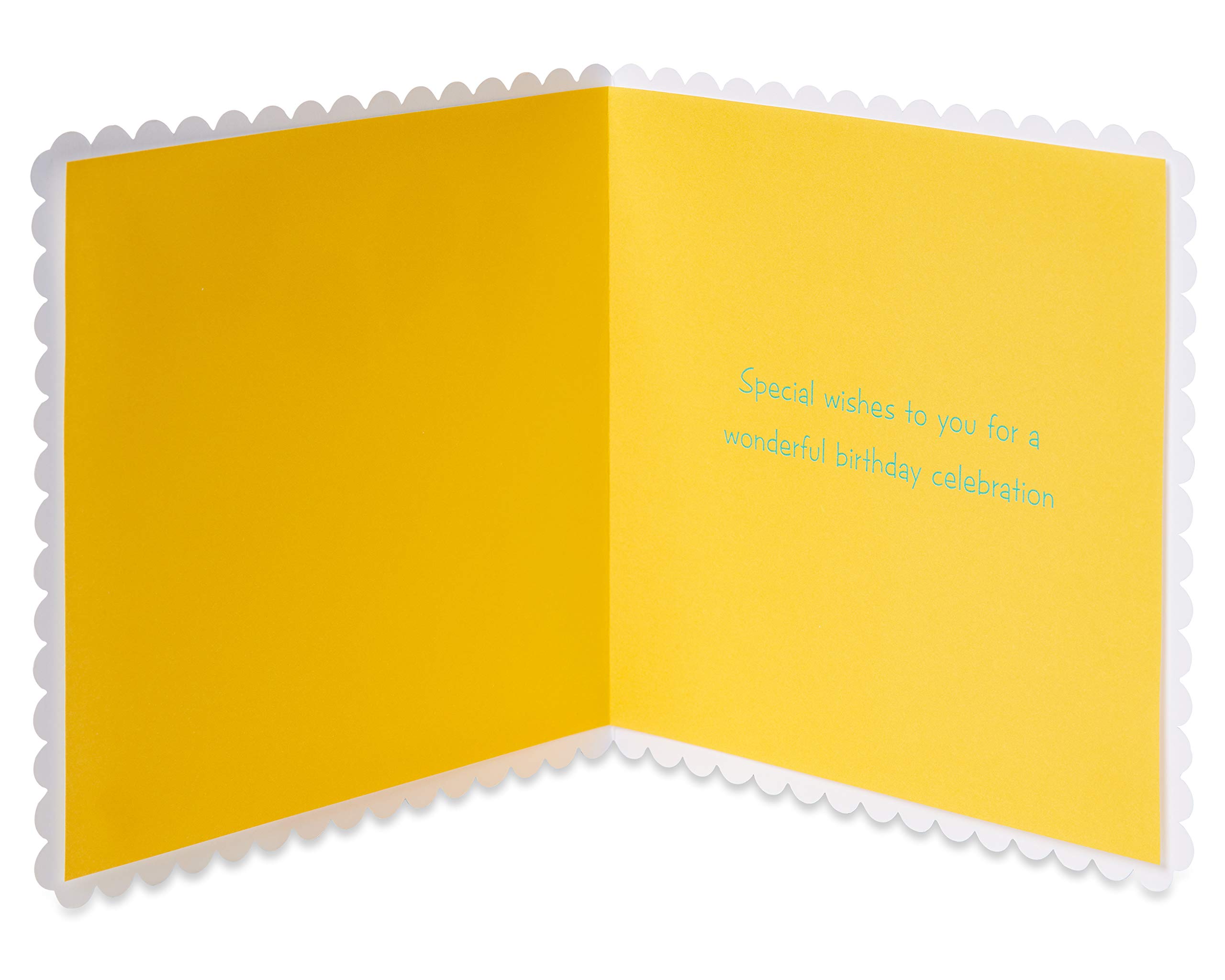Papyrus Birthday Card - Elegant & Unique Greeting Card for Wonderful Birthday Celebrations | Perfect for Friends, Family & Loved Ones