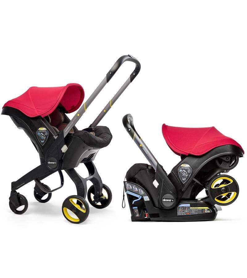 Doona+ Infant Car Seat and Stroller Combo - Convertible, Lightweight, and Travel-Friendly for Newborns to Toddlers - Perfect for Air Travel, Shopping, and Daily Outings
