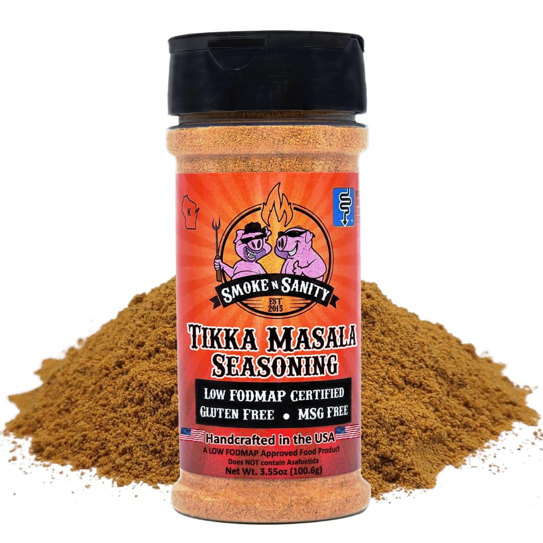 Low FODMAP Tikka Masala Seasoning - Gluten & Dairy Free - for Indian Cooking & Snacks