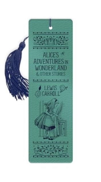 Alice's Adventures in Wonderland Deluxe Bookmark - Premium Metal Bookmark for Readers, Collectors & Book Lovers - Perfect Gift for Birthday, Christmas & Book Club Members