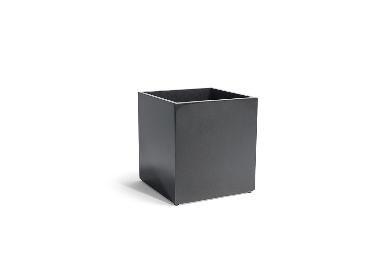 FOH New York Cube Waste Basket - 8 Quart (2 Pack) - Stylish Small Trash Can for Office, Bathroom, or Bedroom - Perfect for Home & Office Use