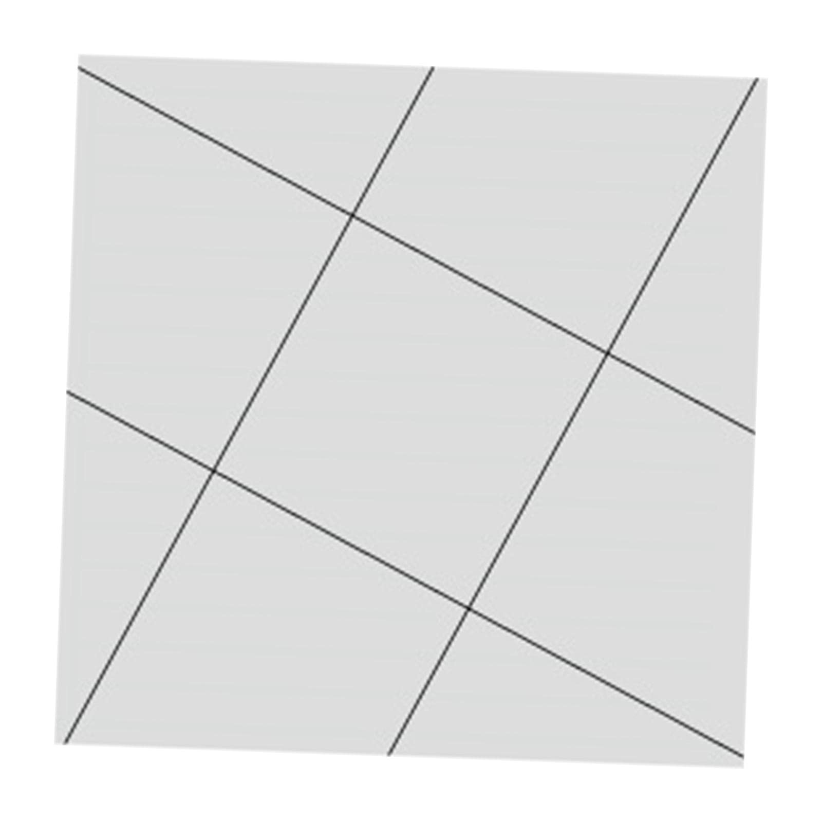 Gemvan 7.5x7.5 Inch Square Quilting Template Ruler - Precision Quilt Marking & Fabric Cutting Tool for DIY Patchwork, Quilting Projects - Perfect for Beginners & Professional Quilters (Home Sewing & Crafting)