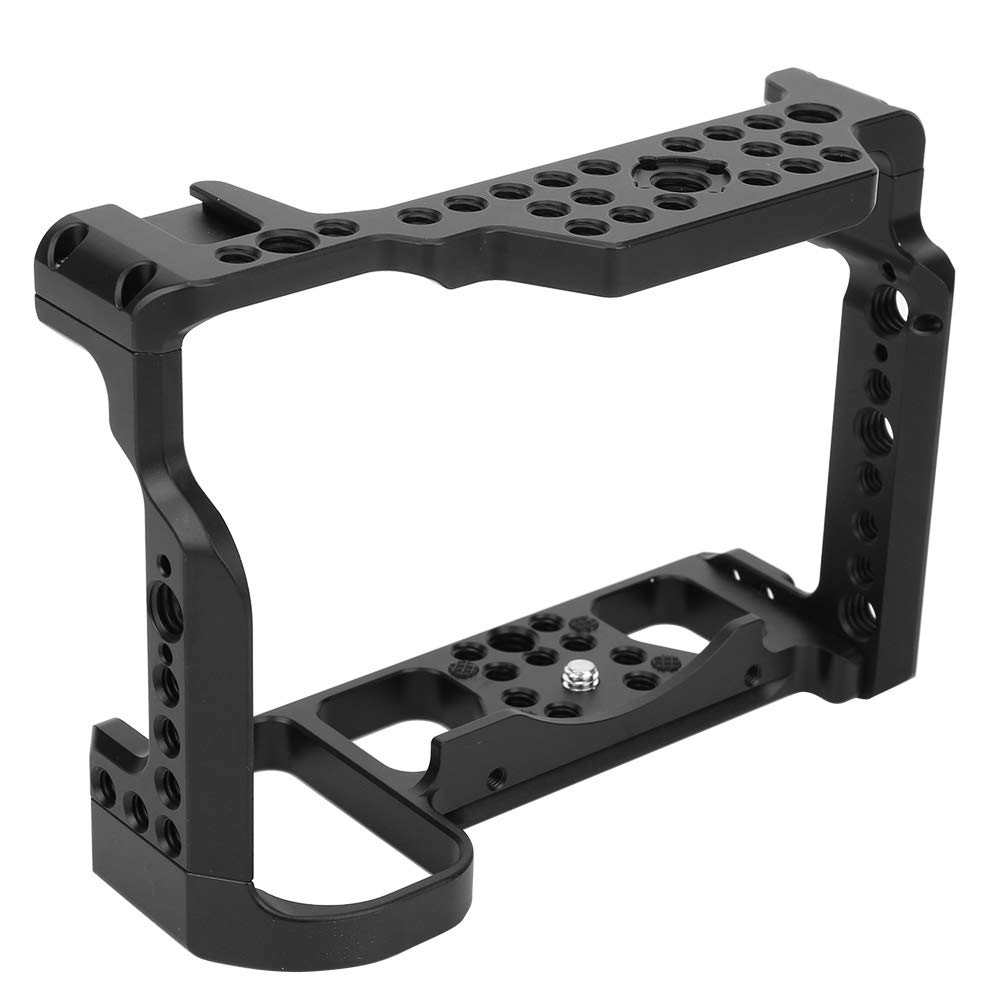 Aluminum Alloy Mirrorless Camera Cage Rig for Nikon Z6 Z7 - Professional Photography Accessory with Cold Shoe Mount | Perfect for Vlogging, Film Making & Studio Shooting