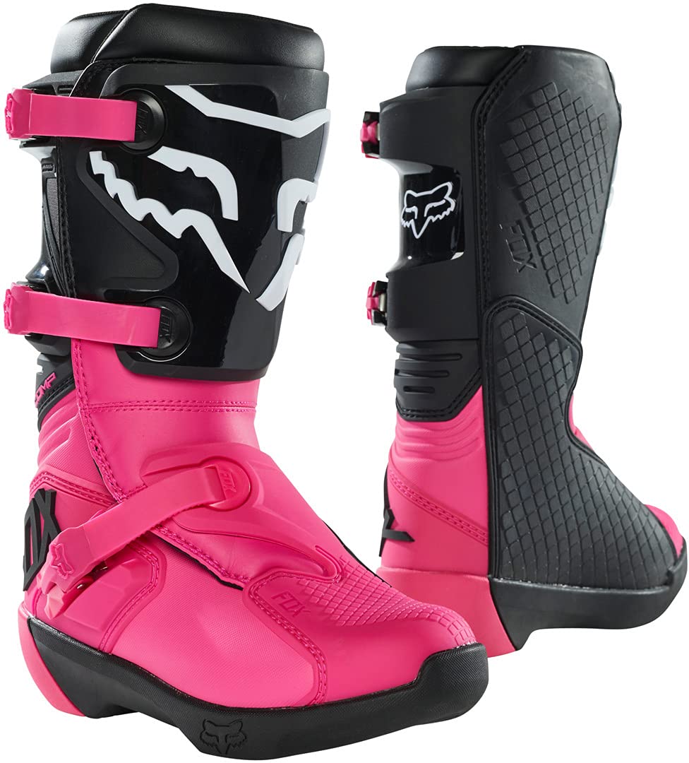 Fox Racing Boys Youth COMP Motocross Boots - Dirt Bike Riding Gear for Kids & Teens - Perfect for Off-Road Racing, Trail Riding & Motocross Training