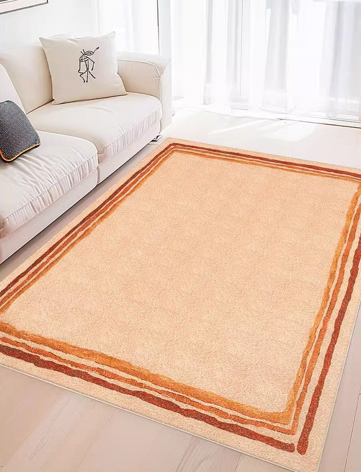 Modern Geometric Area Rugs for Living Room, Dining Room & Bedroom - Soft Abstract Carpet for Under Coffee Table, Dining Table - Home Decor & Interior Design Accent