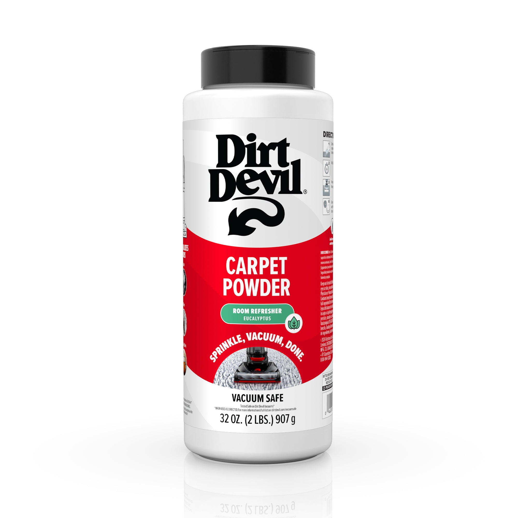 Eucalyptus Carpet Powder (4 Pack) - Natural Carpet Freshener & Deodorizer for Deep Cleaning - Perfect for Pet Owners & Allergy Relief