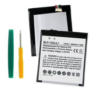 Original HTC B0P9O100 3.8V 2040mAh Li-Polymer Replacement Battery (T) - Compatible with HTC Phones for Extended Power & Performance