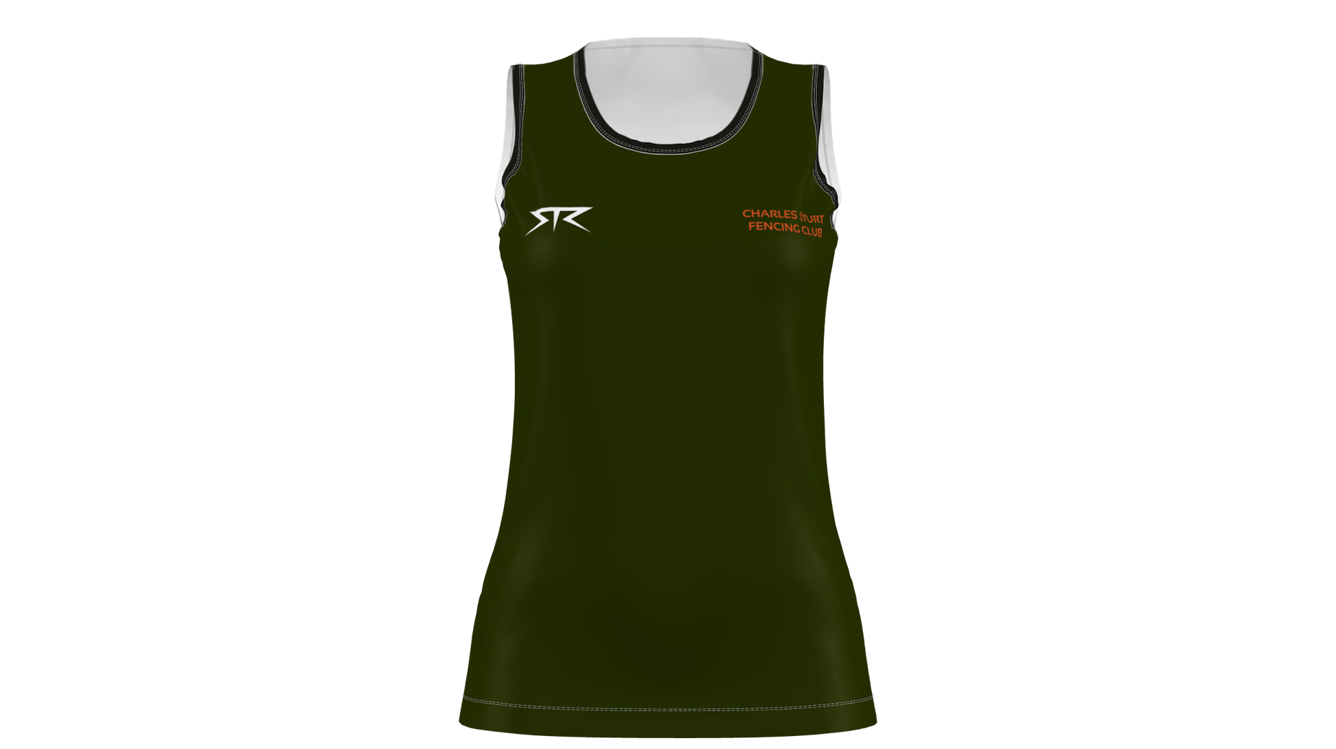 Charles Sturt Fencing Women's Block Singlet - Breathable Sports Top for Fencing & Athletic Training - Perfect for Competitions & Gym Workouts