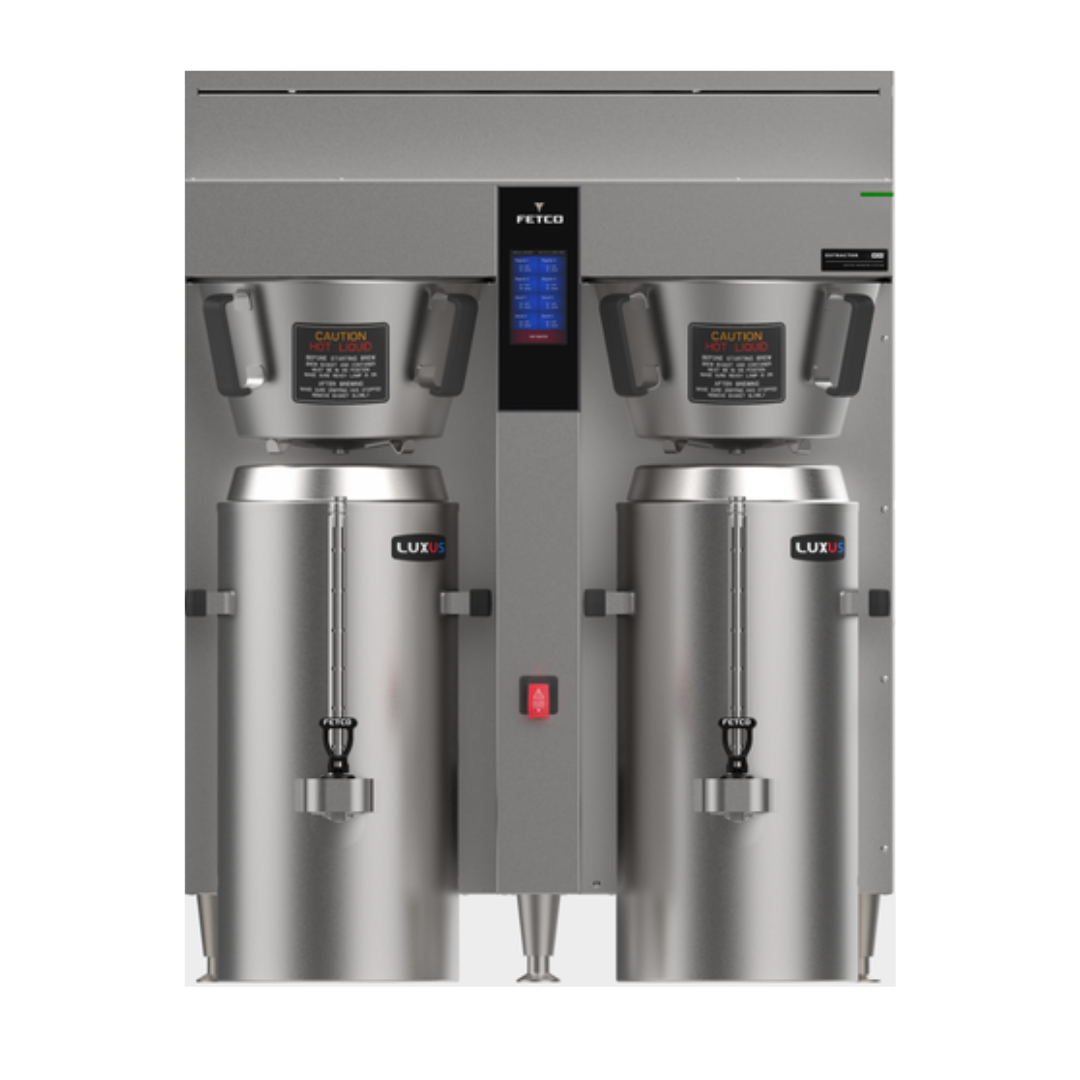 FETCO CBS 2262 NG Commercial Twin Coffee Brewer - High Capacity Coffee Machine for Restaurants, Offices & Catering Events