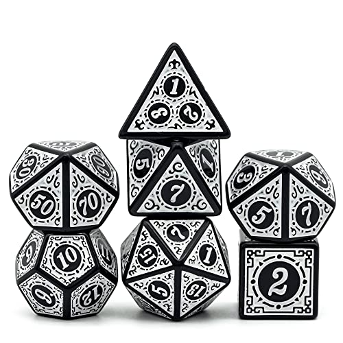 Dice-white With Black Edge