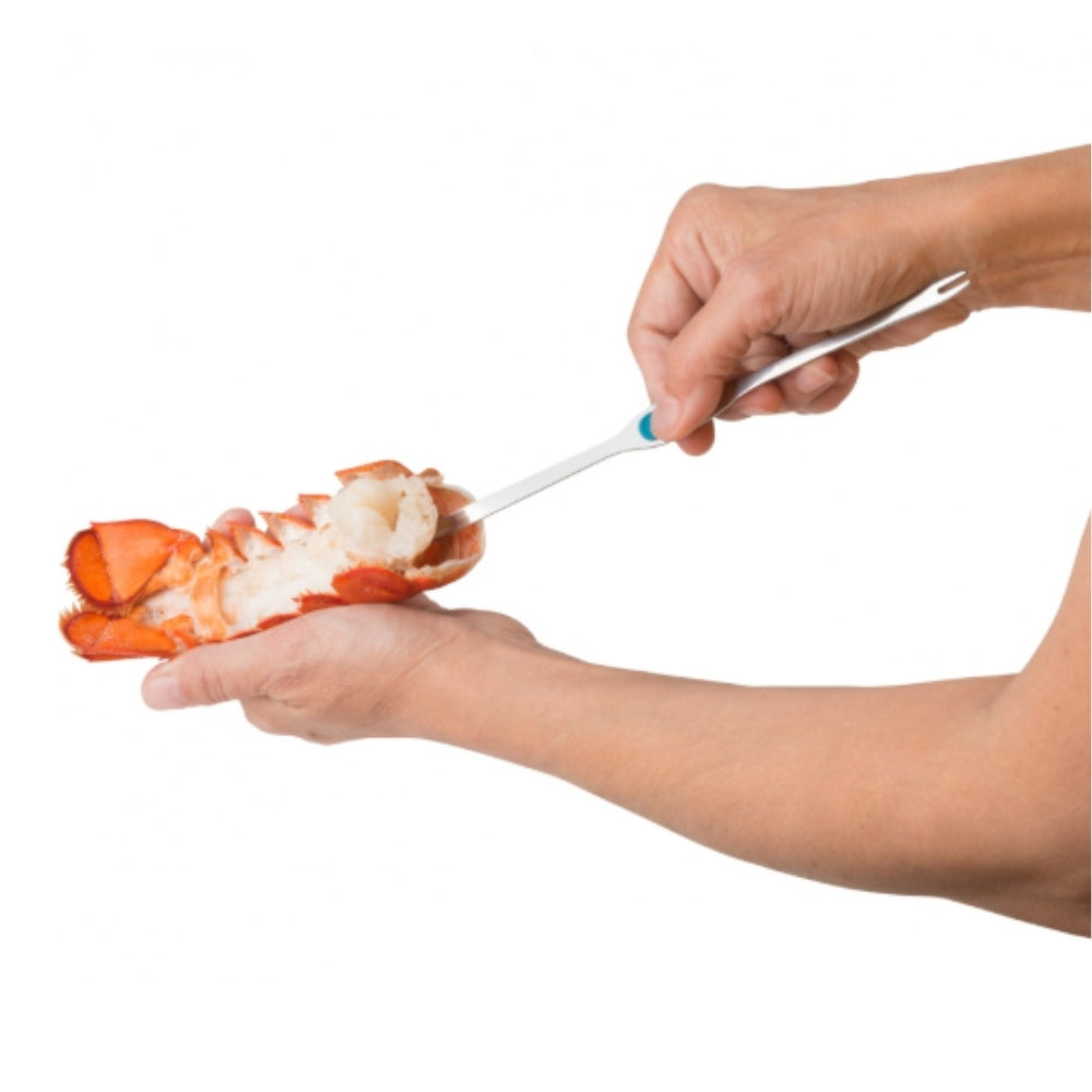 Premium Trudeau Seafood Picks Set of 2 - Stainless Steel Seafood Tools for Crab, Lobster & Shellfish Cracking - Perfect for Seafood Lovers, Dinner Parties & Beachside Feasts